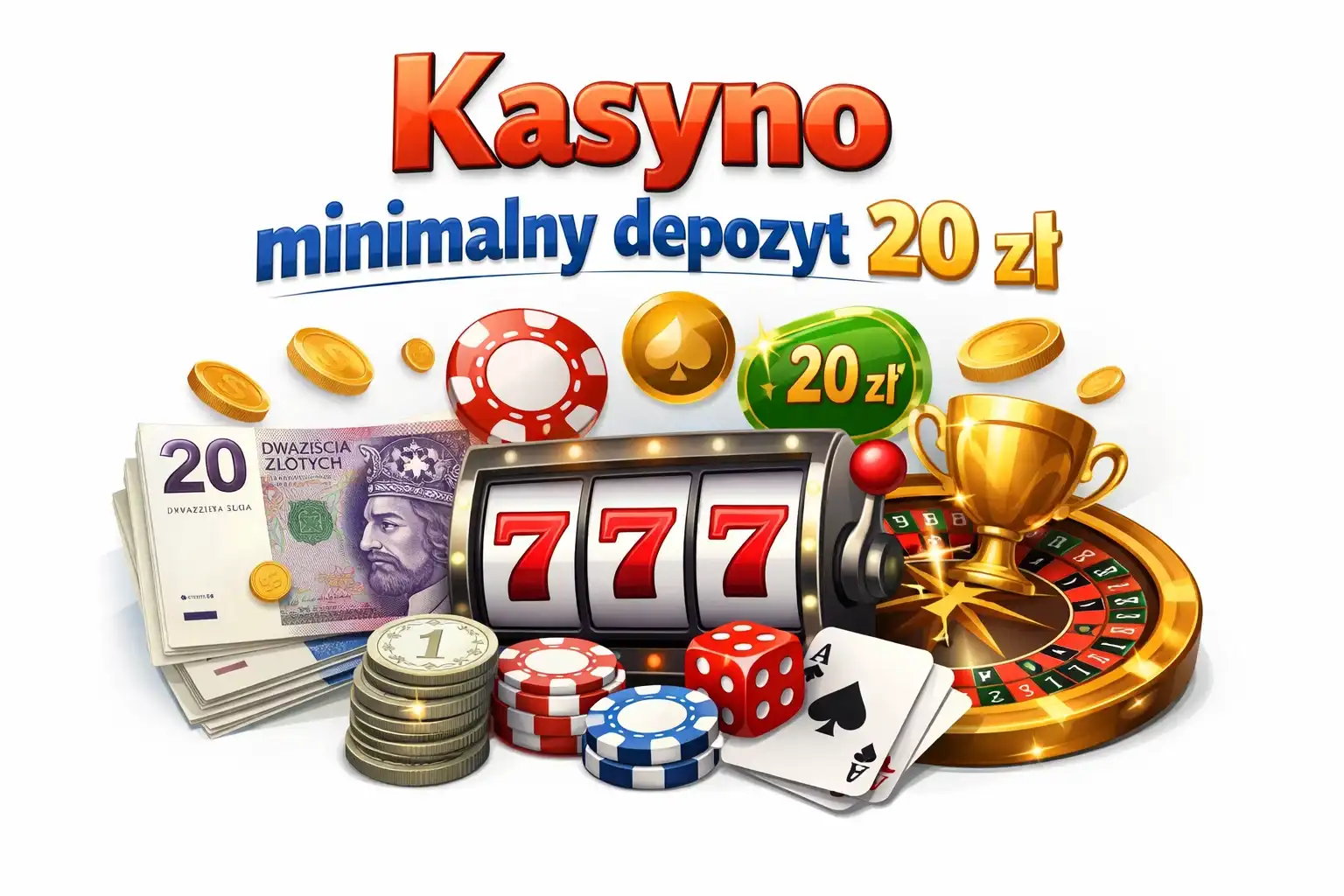 Kasyna z minimalnym depozytem 20 zl