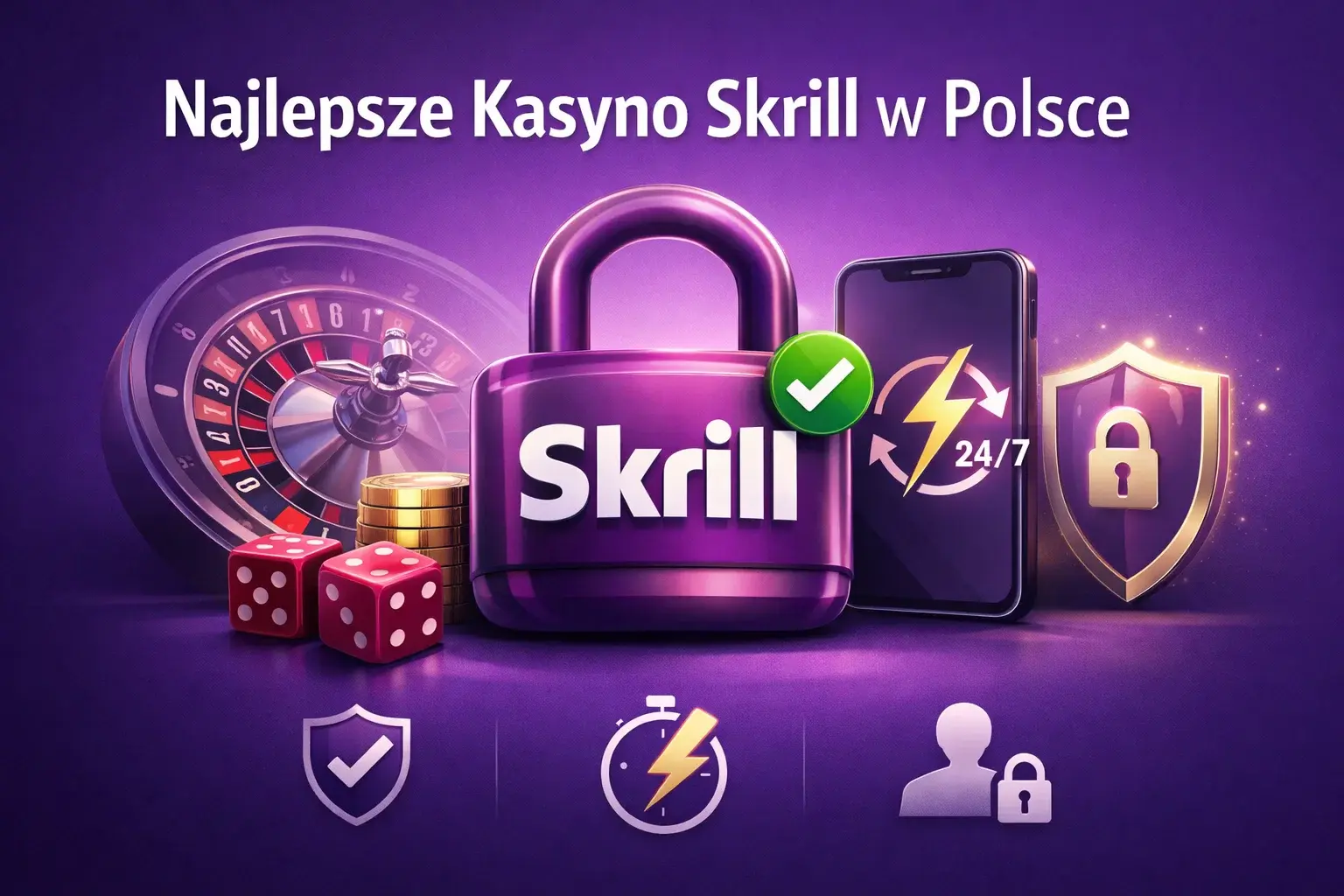 Najlepsze kasyna Skrill