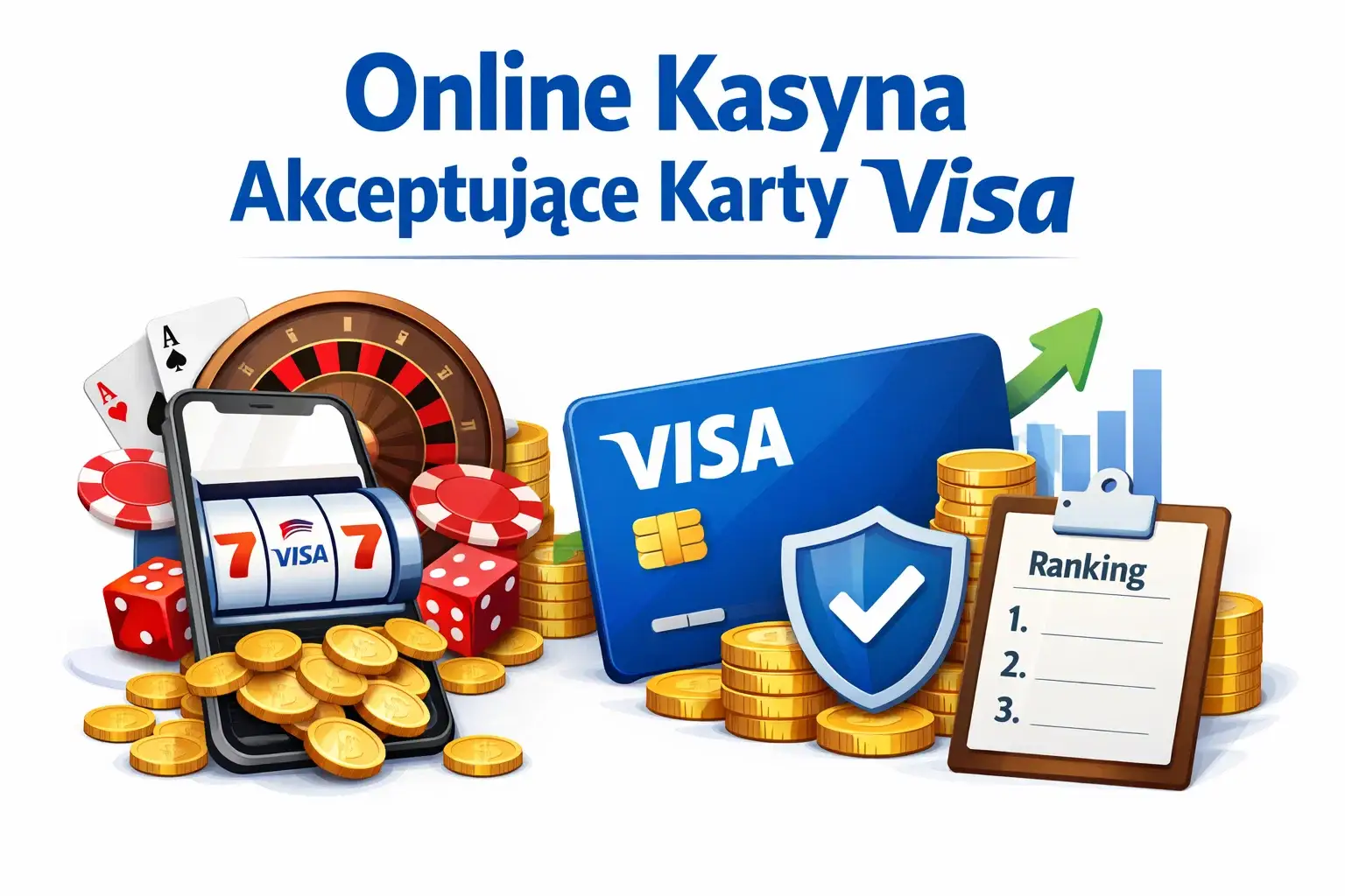 Kasyna akceptujące Visa w 2026 roku